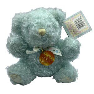 Vtg Chosun Soft Classics 1997 Light Blue Teddy Bear Plush 8" Geoffrey Toys R Us